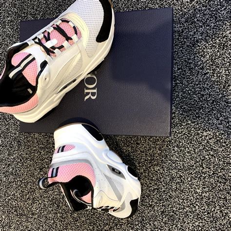 pink b22 dior sneakers|Dior b22 trainers for men.